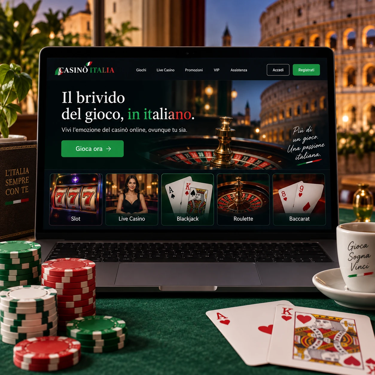 Guida Completa Ai Casin Online In Italia Nel 2026 Sicurezza Bonus E Gioco Responsabile