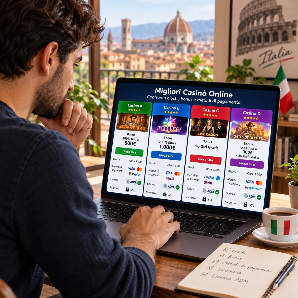 Casino Online In Italia Nel 2026 Come Scegliere Confrontare Bonus E Giochi Con Responsabilit